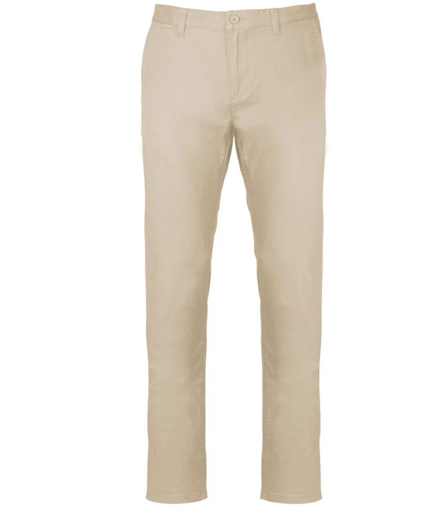 Kariban Chino Trousers — Beige