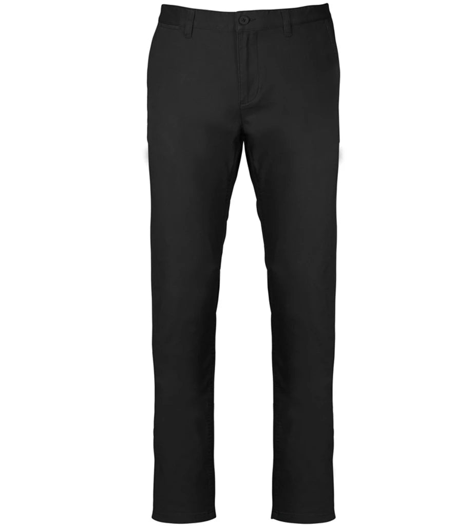 Kariban Chino Trousers — Black