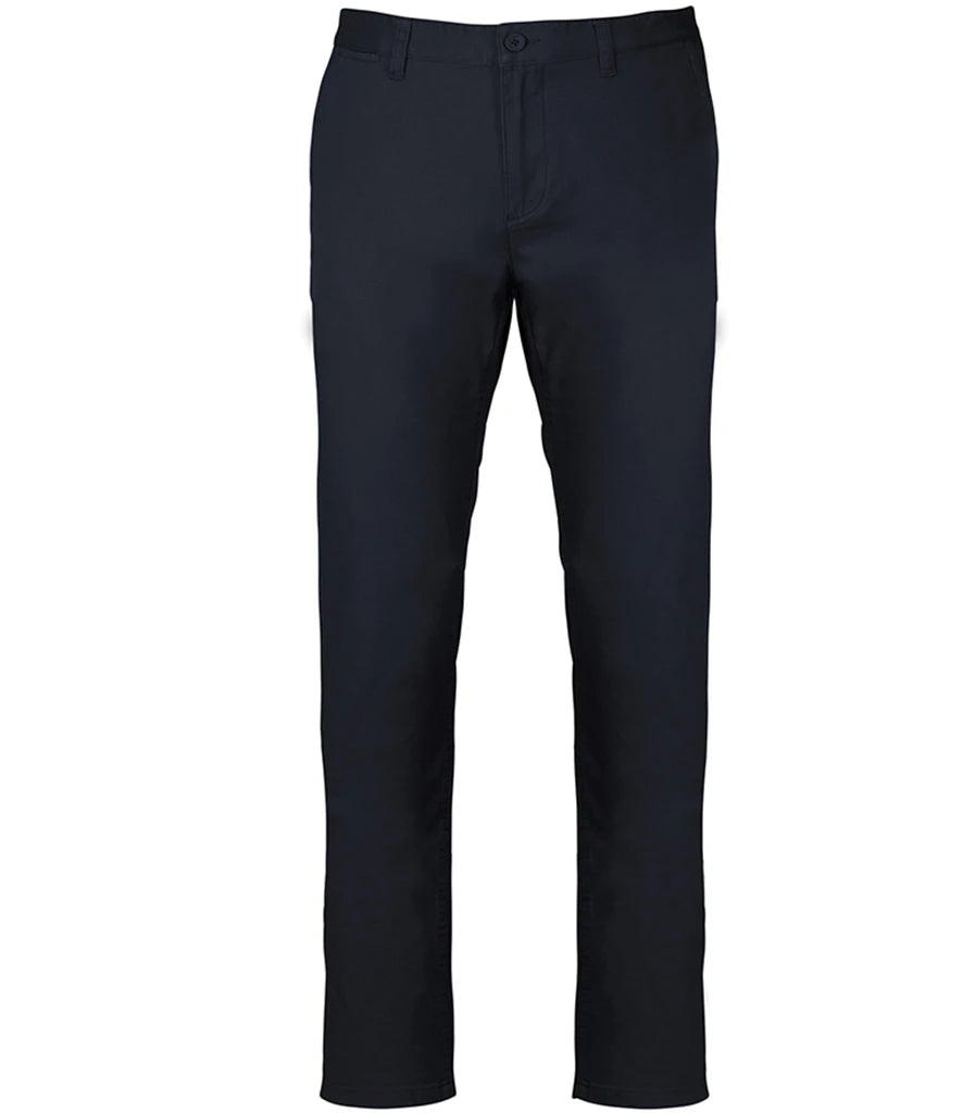 Kariban Chino Trousers — Dark Navy
