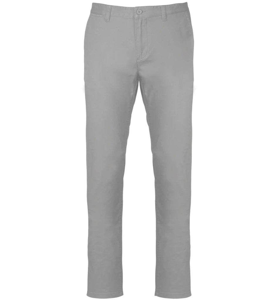 Kariban Chino Trousers — Fine Grey