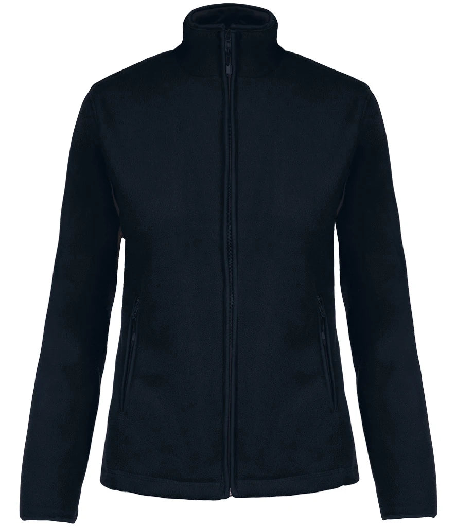 Kariban Ladies Maureen Micro Fleece Jacket — Navy