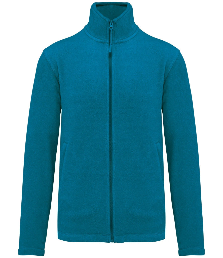 Kariban Falco Micro Fleece Jacket — Tropical Blue