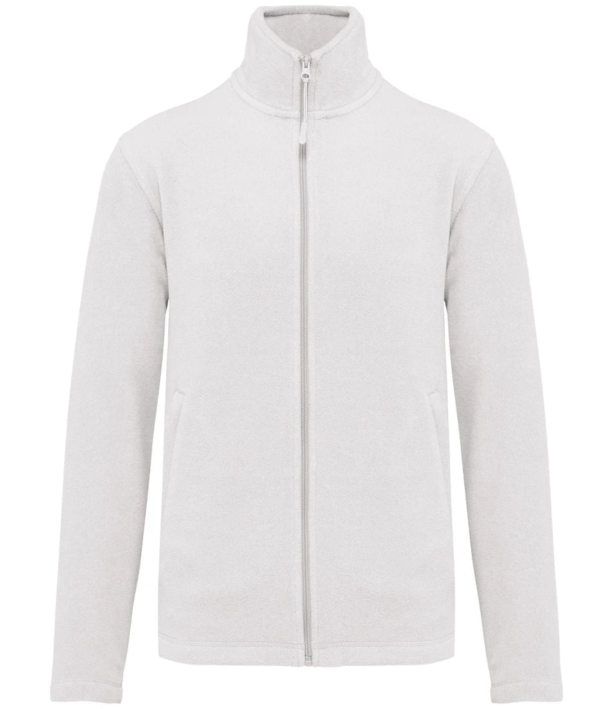 Kariban Falco Micro Fleece Jacket — White