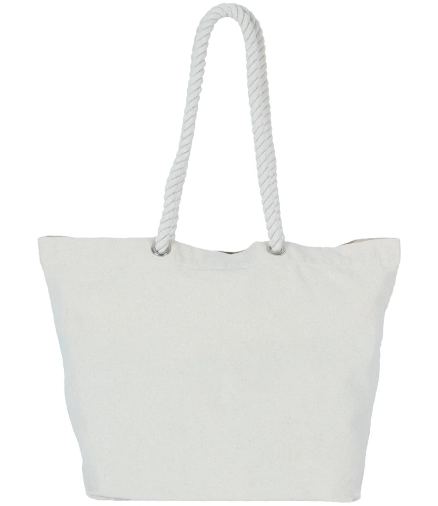 Kimood Marine Style Tote Bag — Washed Natural