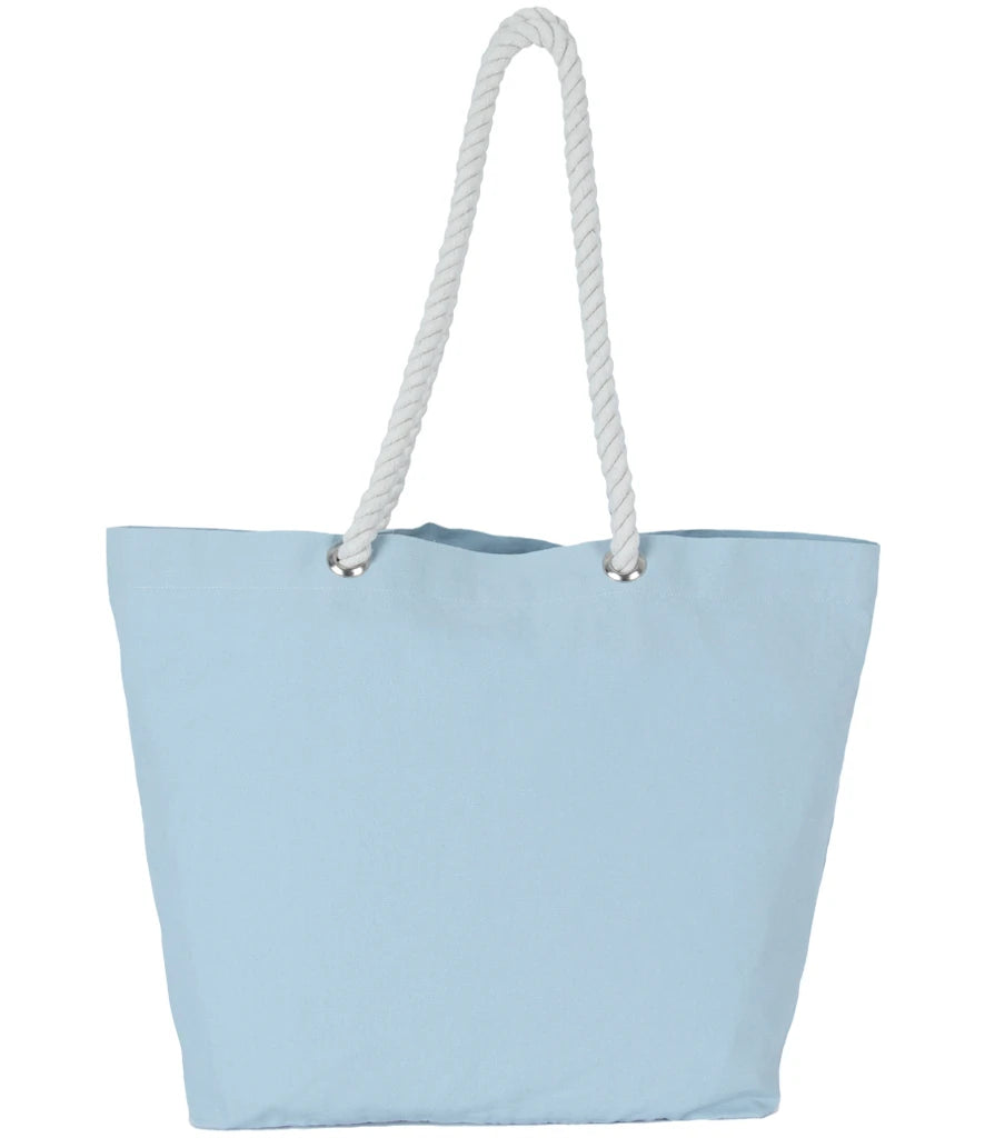 Kimood Marine Style Tote Bag — Washed Pearl Blue