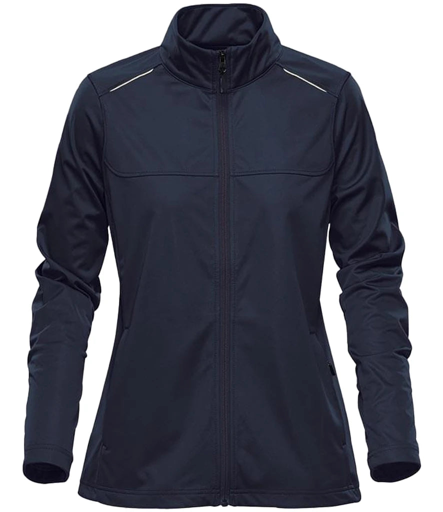 Stormtech Ladies Greenwich Lightweight Soft Shell Jacket — Navy