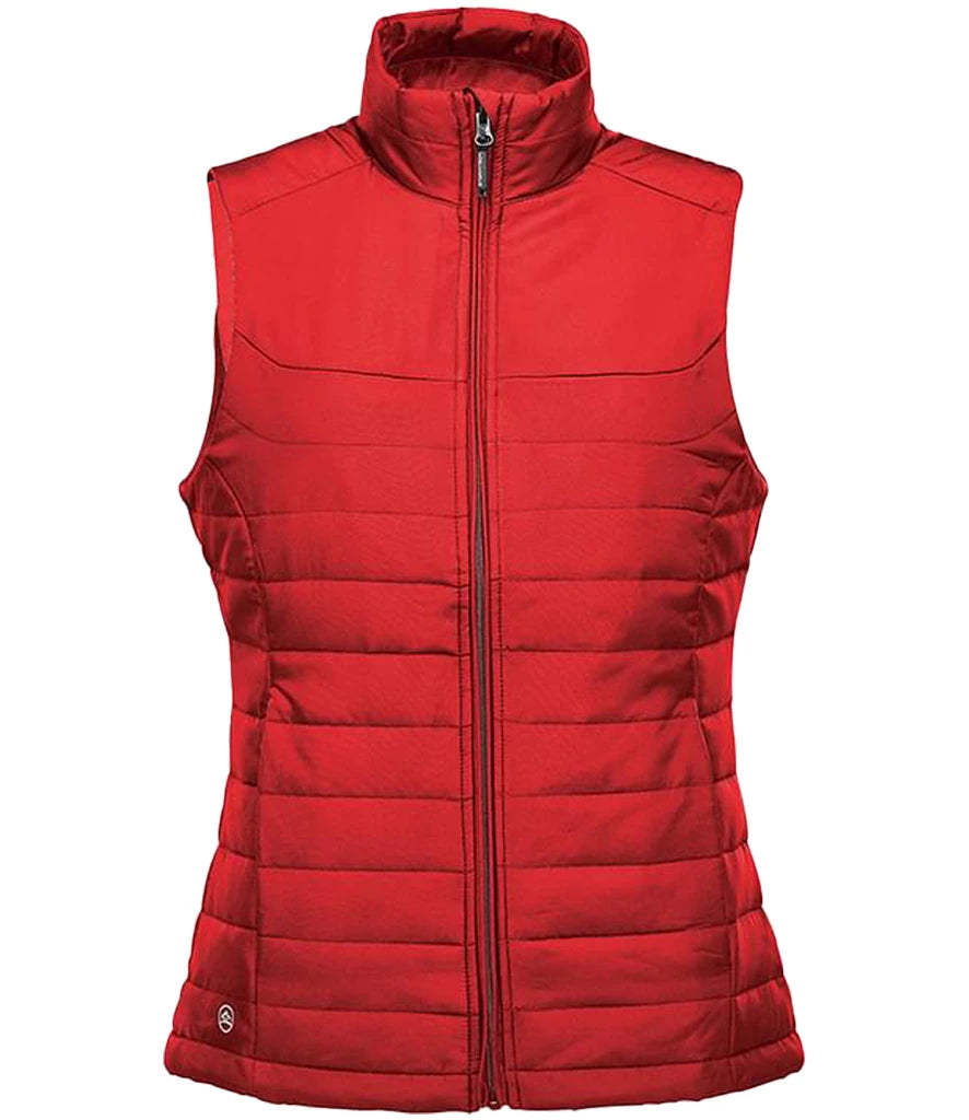 Stormtech Ladies Nautilus Quilted Bodywarmer — Bright Red