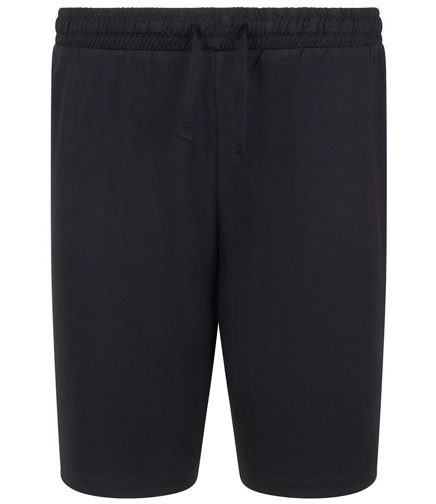 Finden + Hales Team No Pocket Shorts — Black