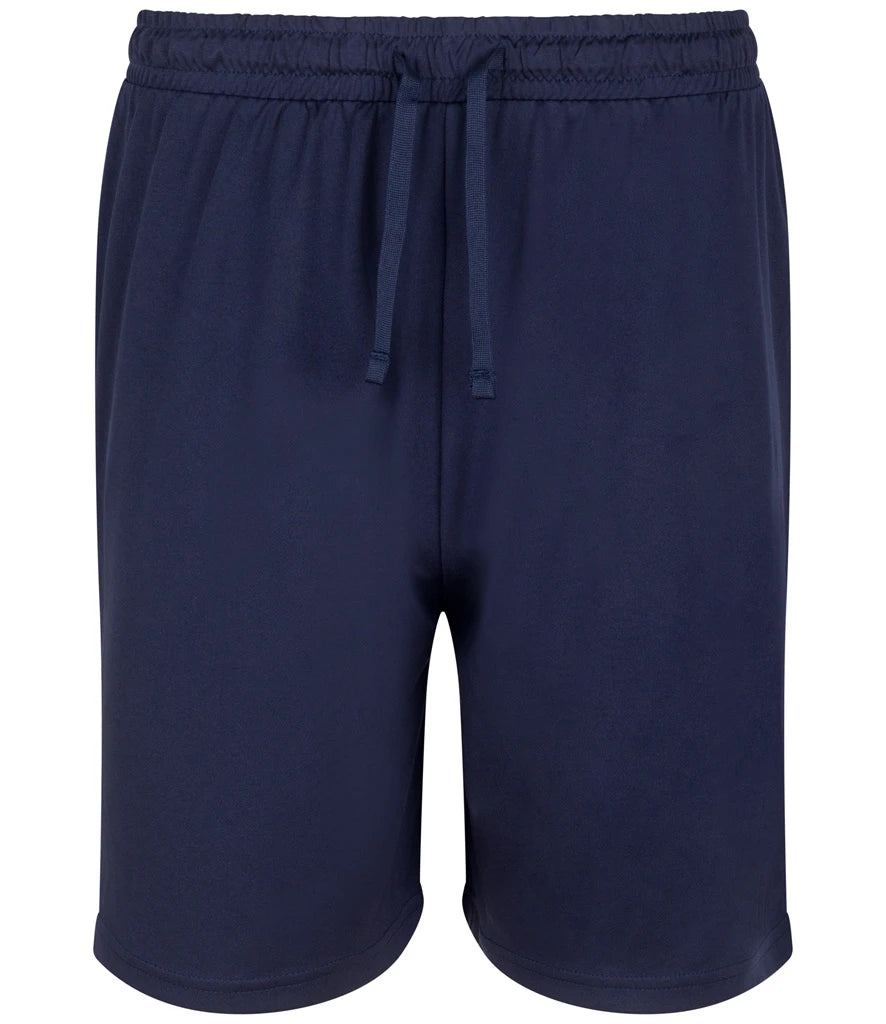 Finden + Hales Team No Pocket Shorts — Navy
