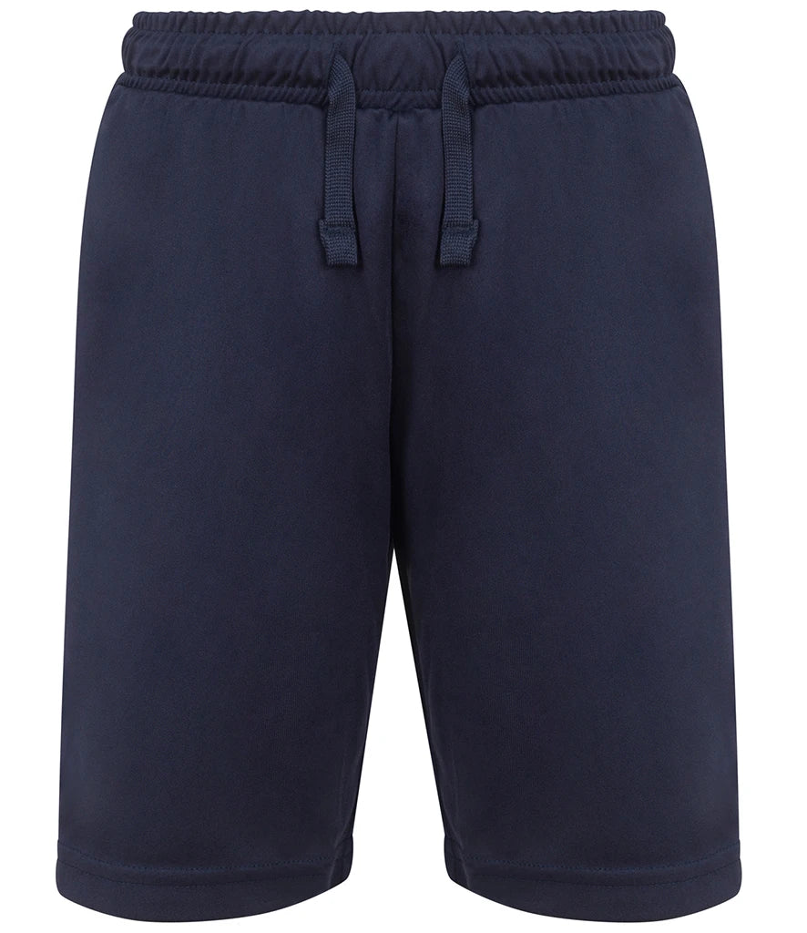Finden + Hales Kids Team No Pocket Shorts — Navy
