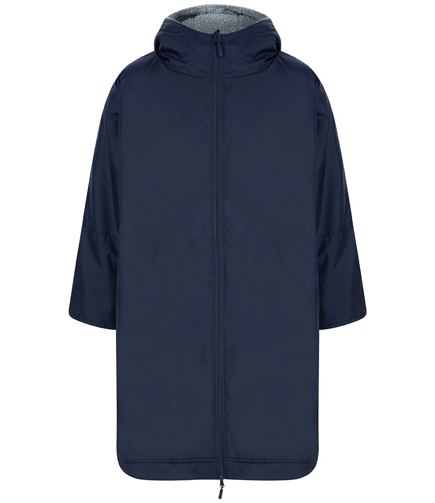 Finden + Hales Adults All Weather Robe — Navy