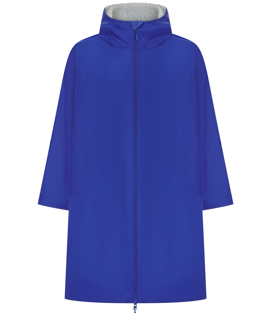 Finden + Hales Adults All Weather Robe — Royal Blue