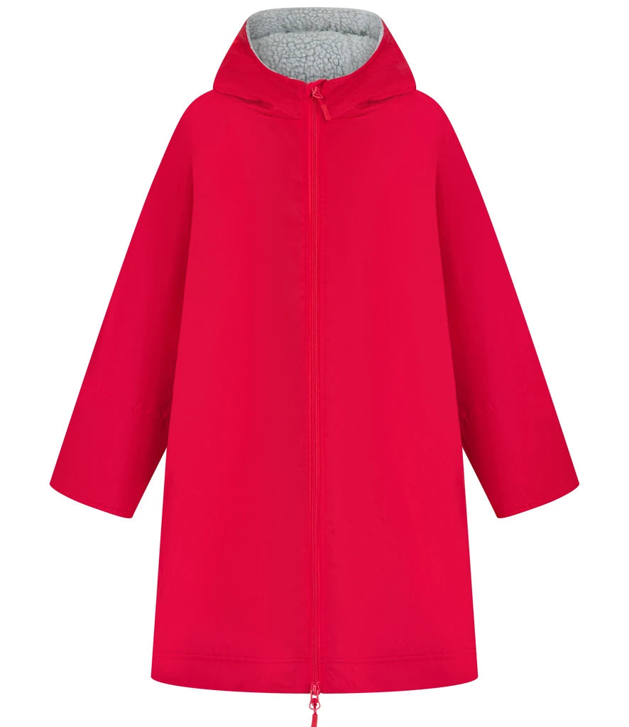 Finden + Hales Kids All Weather Robe — Red