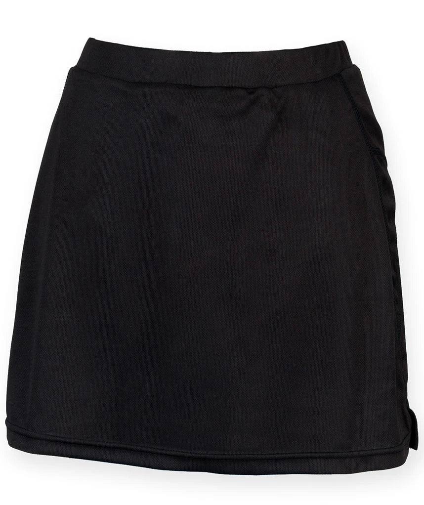 Finden + Hales Ladies Skort — Black