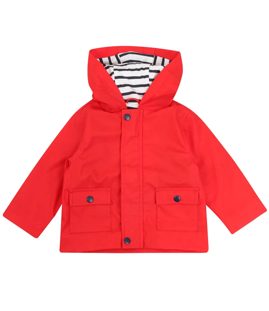 Larkwood Baby/Toddler Rain Jacket — Red