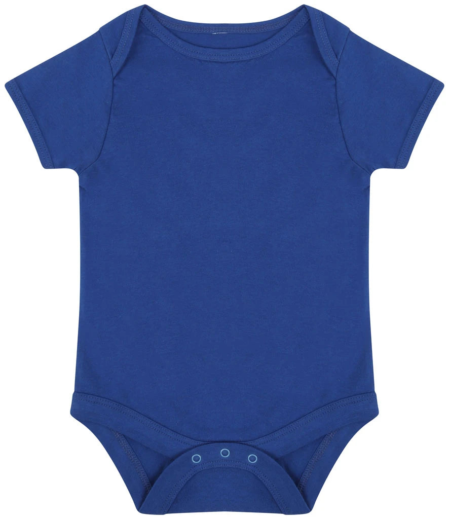 Larkwood Essential Short Sleeve Baby Bodysuit — Royal Blue