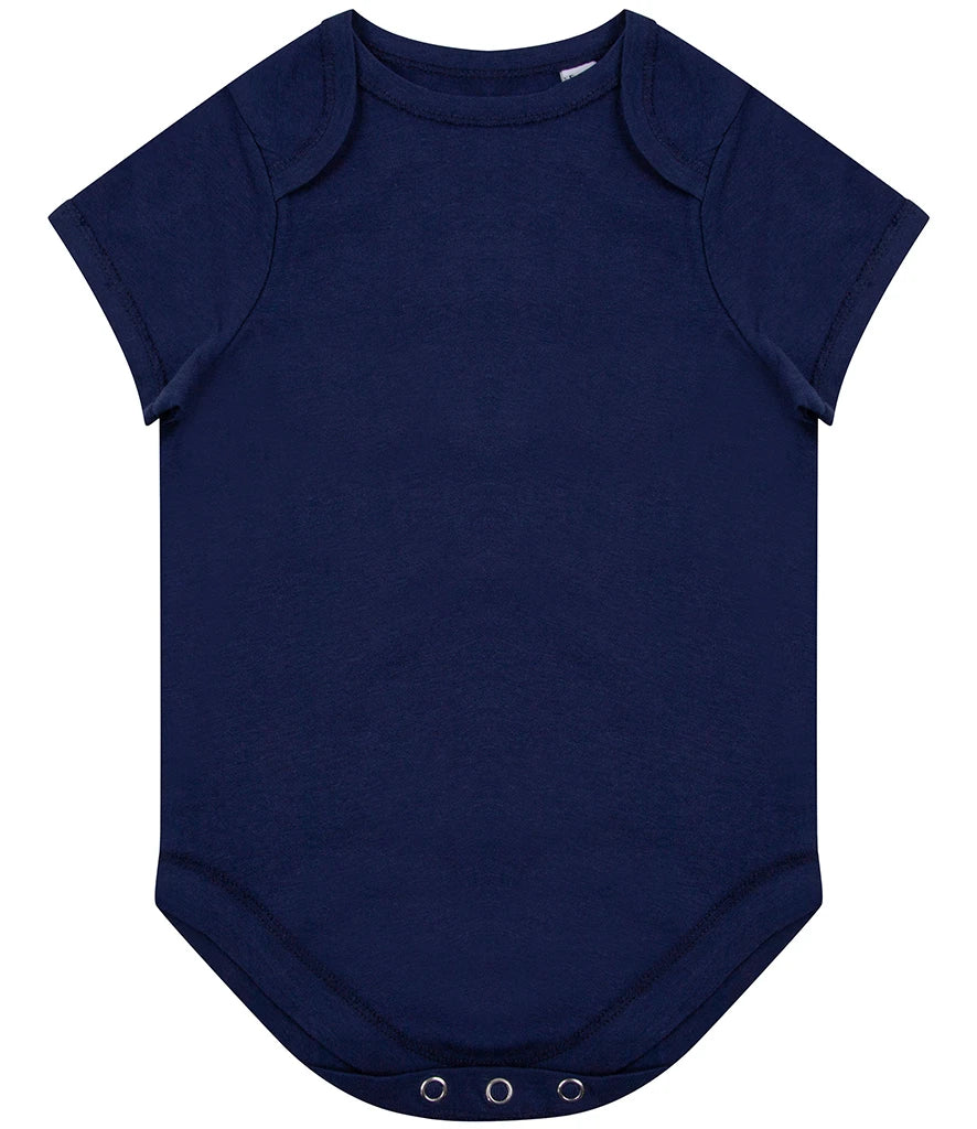 Larkwood Organic Baby Bodysuit — Navy