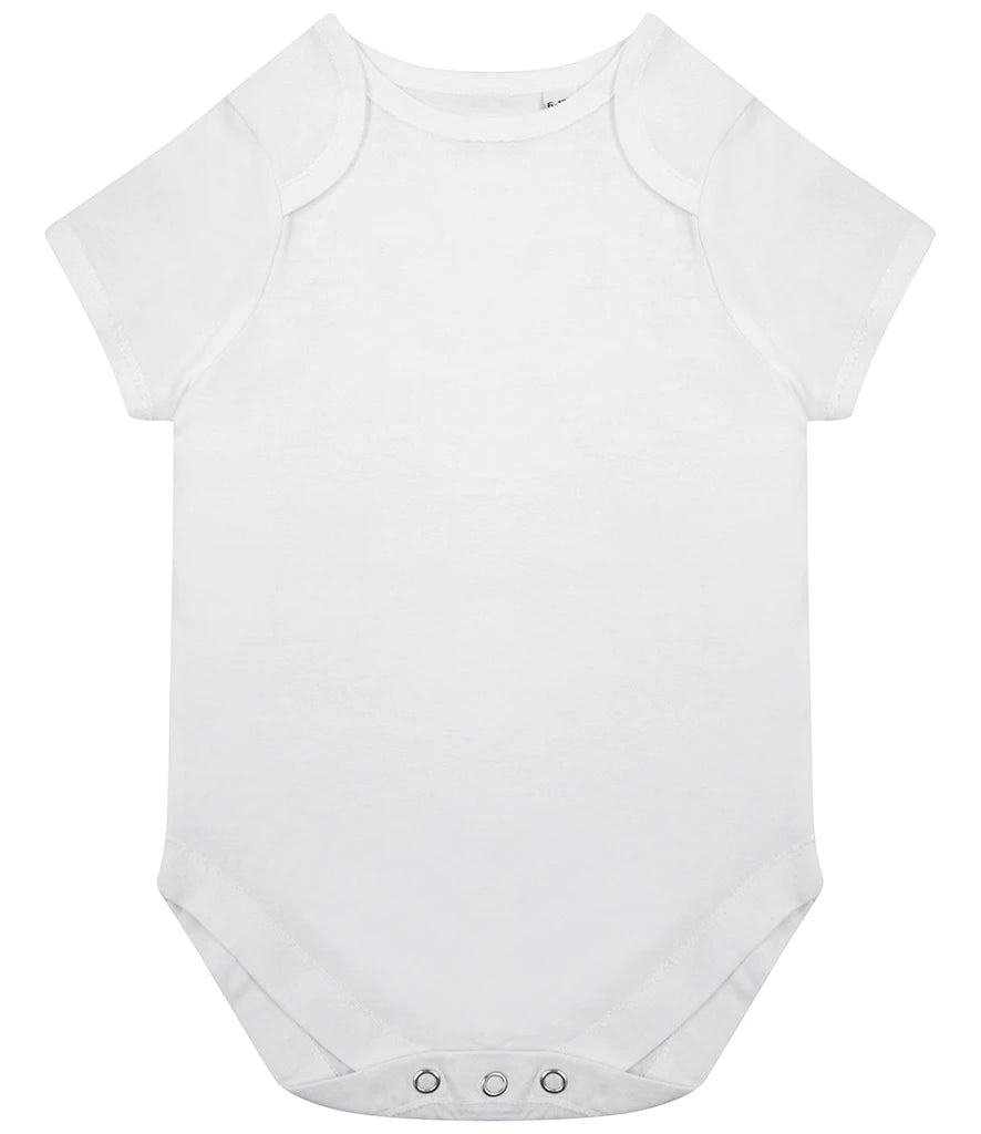 Larkwood Organic Baby Bodysuit — White