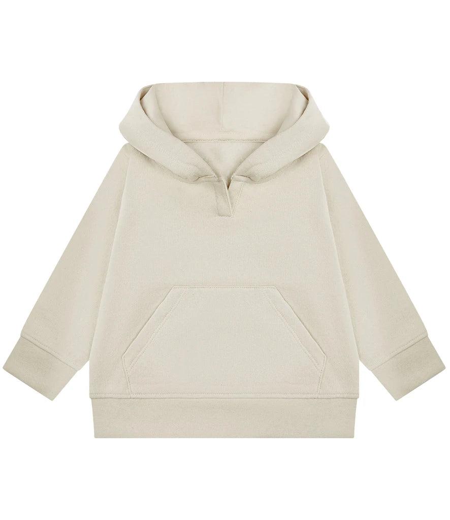 Larkwood Kids Sustainable Hoodie — Light Stone