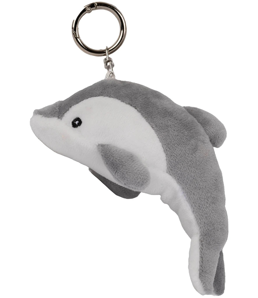 Mumbles Character Key Ring — Grey Dolphin
