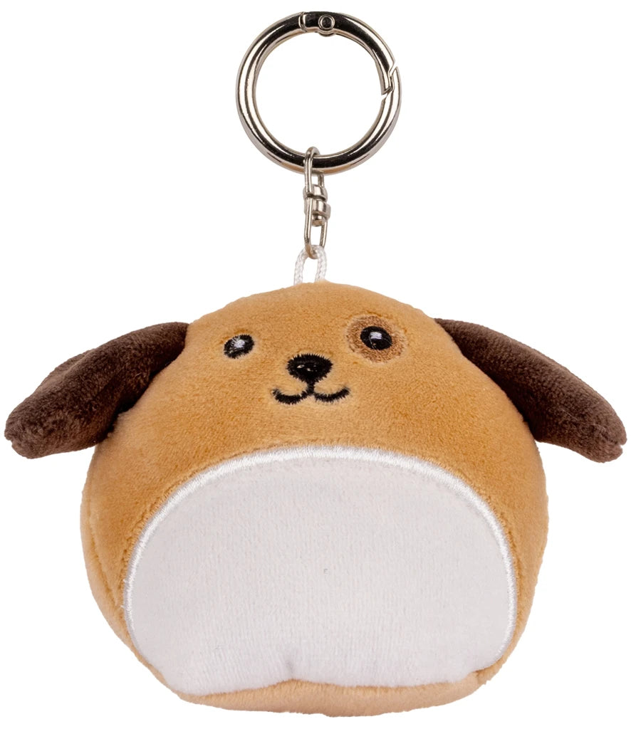 Mumbles Character Key Ring — Light Brown Dog