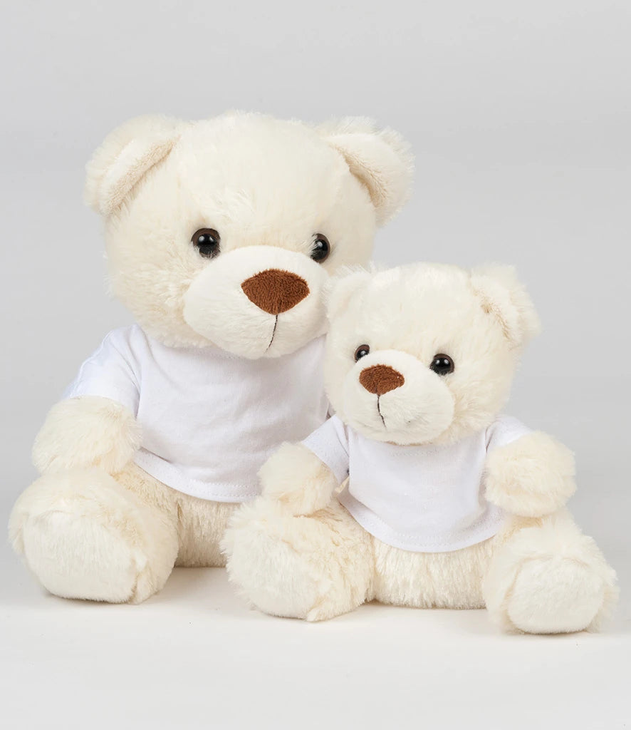 Mumbles Bear in a T-Shirt — Cream