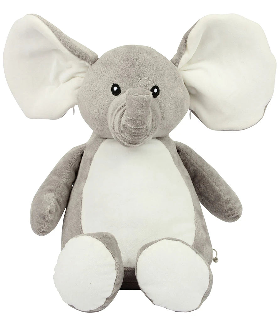 Mumbles Zippie Elephant — Grey
