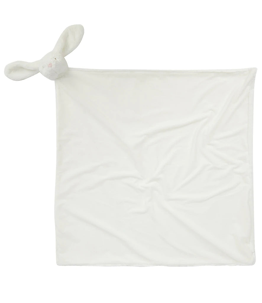 Mumbles Animal Blanket — White Bunny