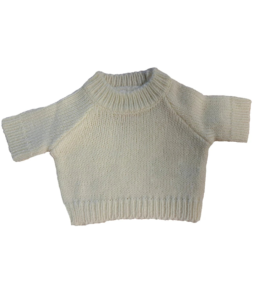 Mumbles Teddy Jumper — Cream