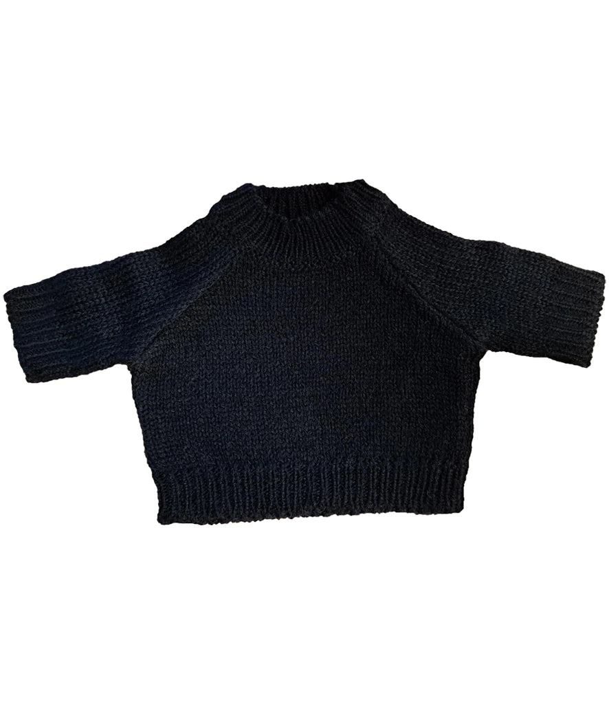 Mumbles Teddy Jumper — Navy