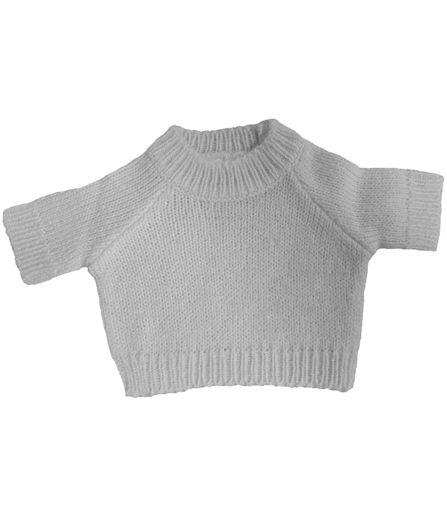Mumbles Teddy Jumper — White