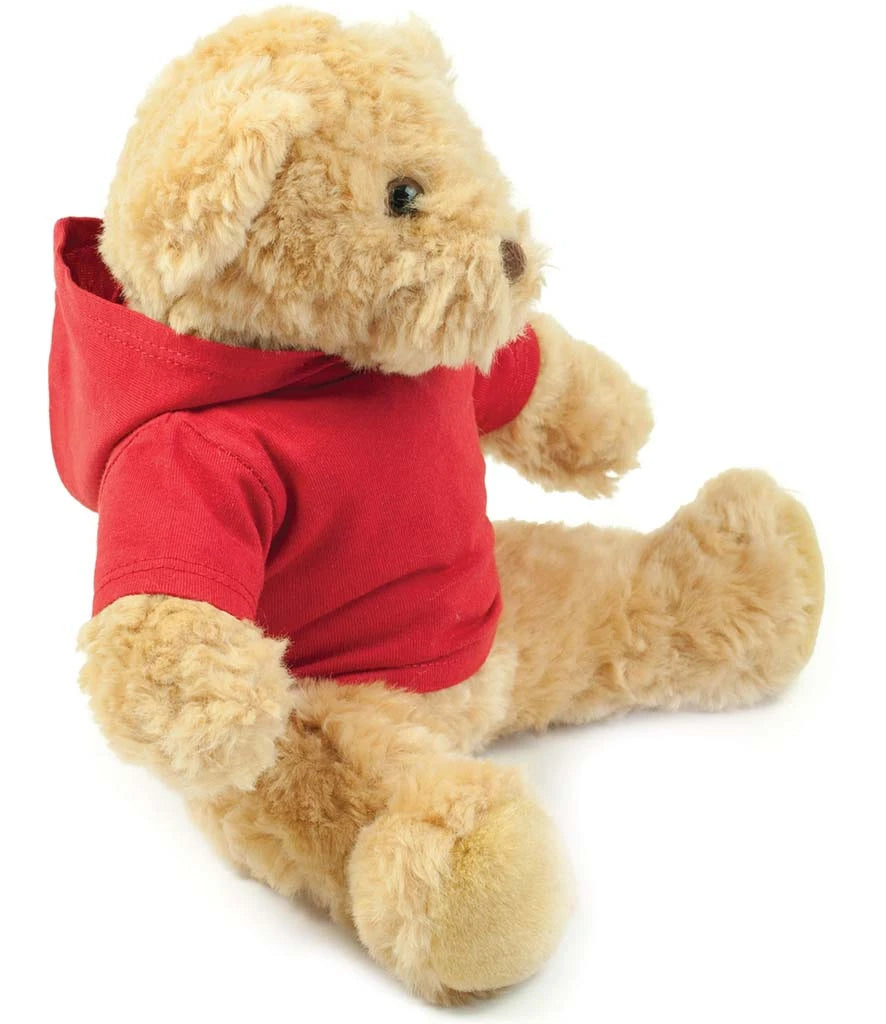 Mumbles Teddy Hoodie — Red