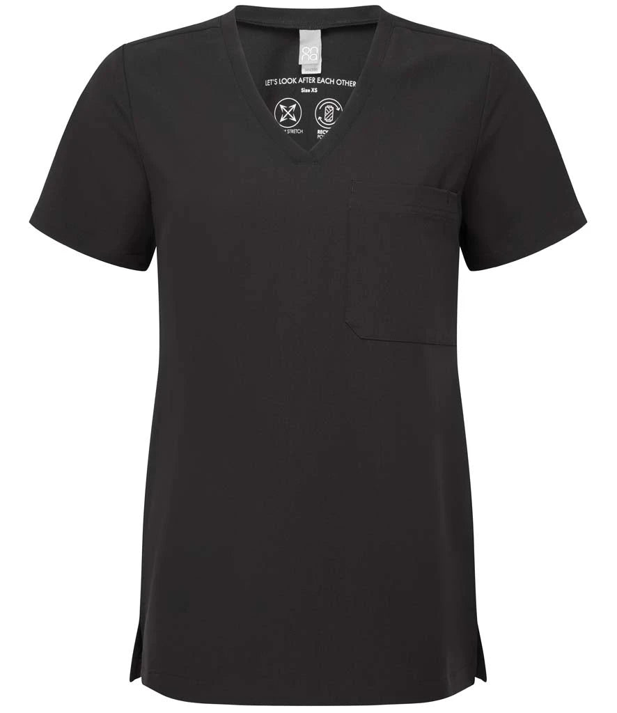 Onna by Premier Ladies Limitless Onna-Stretch Tunic — Black