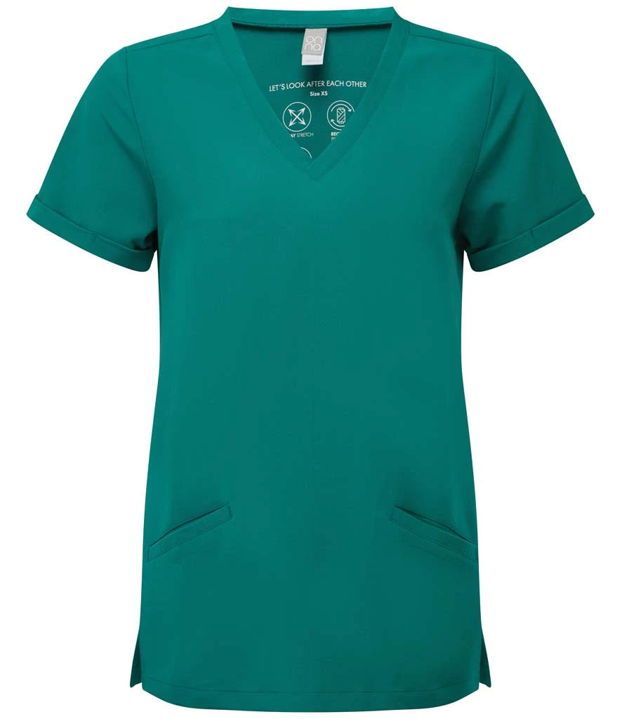 Onna by Premier Ladies Invincible Onna-Stretch Tunic — Clean Green