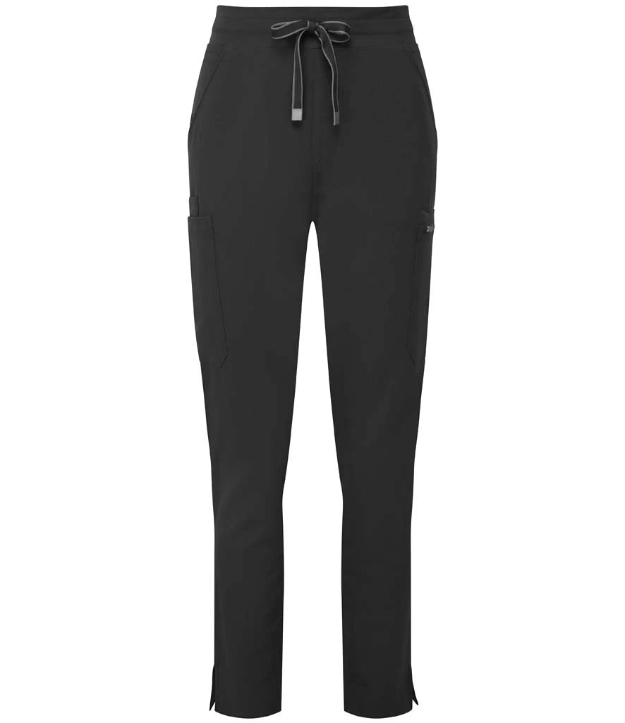 Onna by Premier Ladies Relentless Onna-Stretch Cargo Trousers — Black