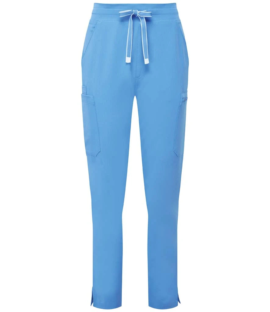 Onna by Premier Ladies Relentless Onna-Stretch Cargo Trousers — Ceil Blue