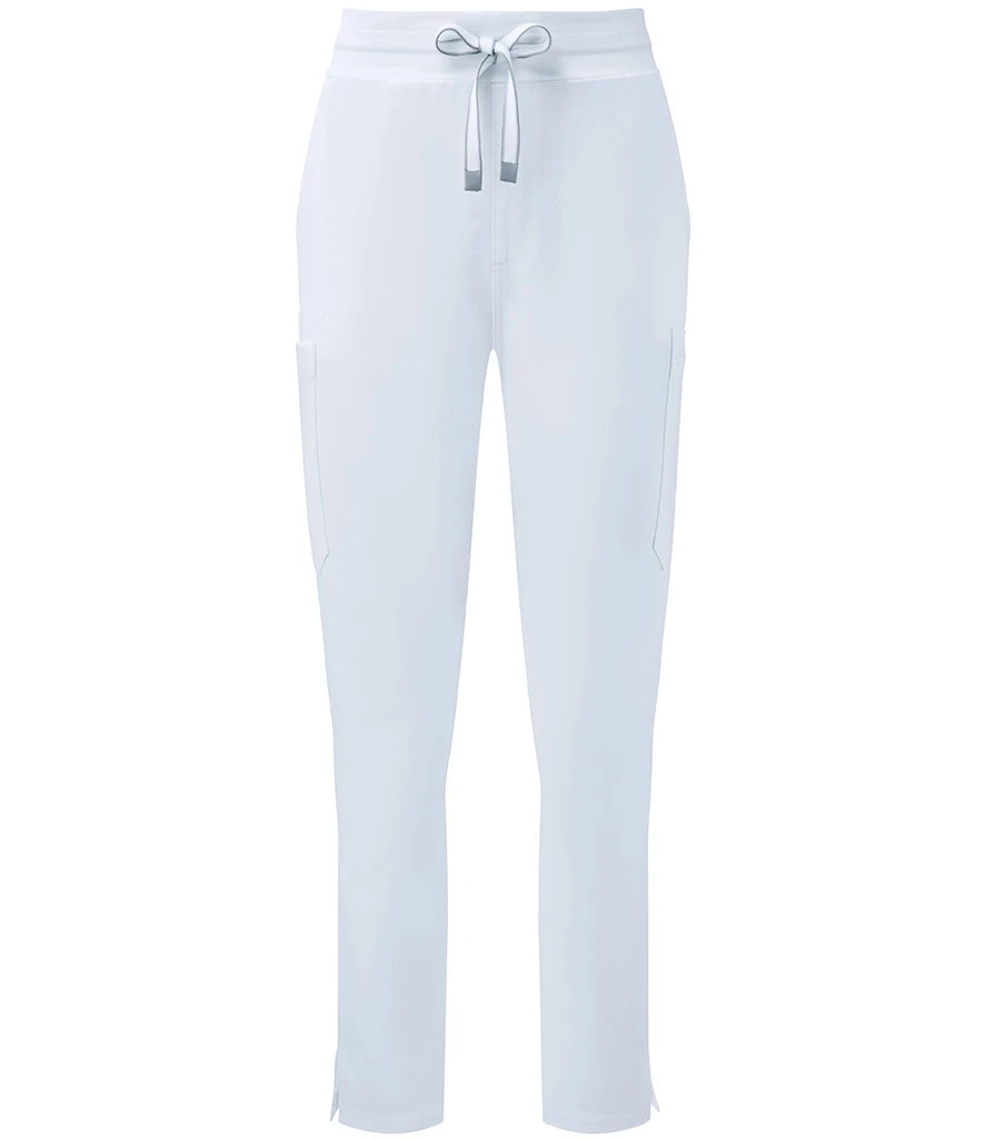 Onna by Premier Ladies Relentless Onna-Stretch Cargo Trousers — Vital White