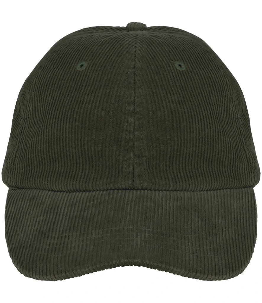 Native Spirit Corduroy 6 Panel Cap — Organic Khaki