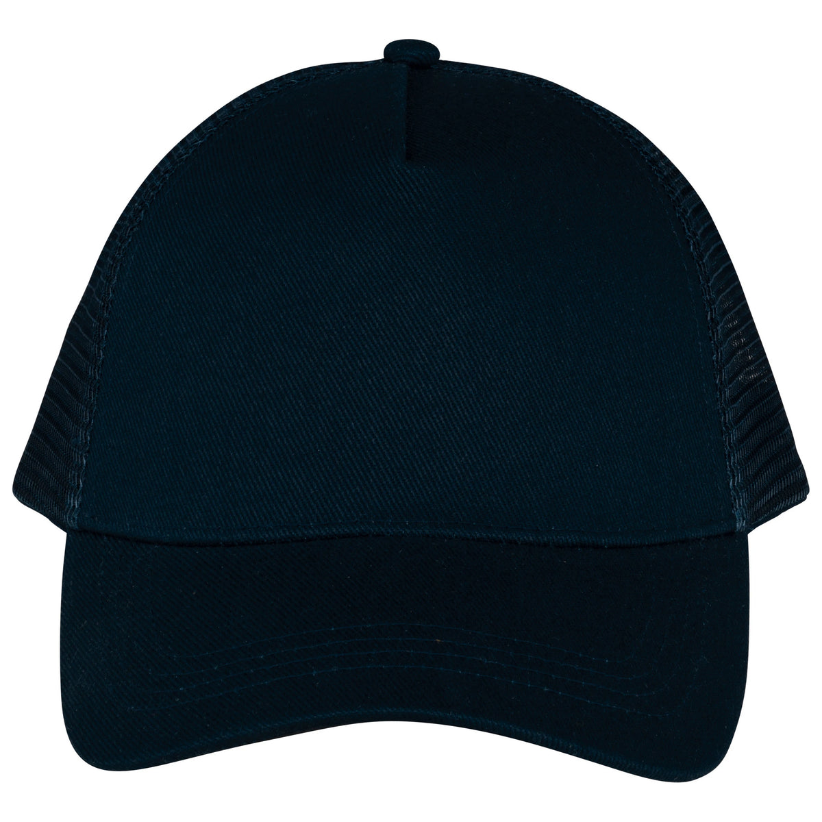 Native Spirit 5 Panel Trucker Cap — Black