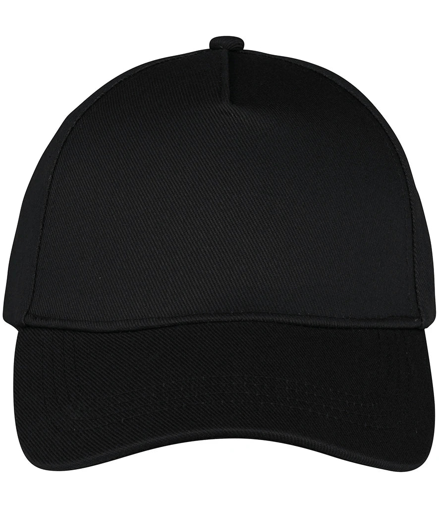 Native Spirit 5 Panel Cap — Black