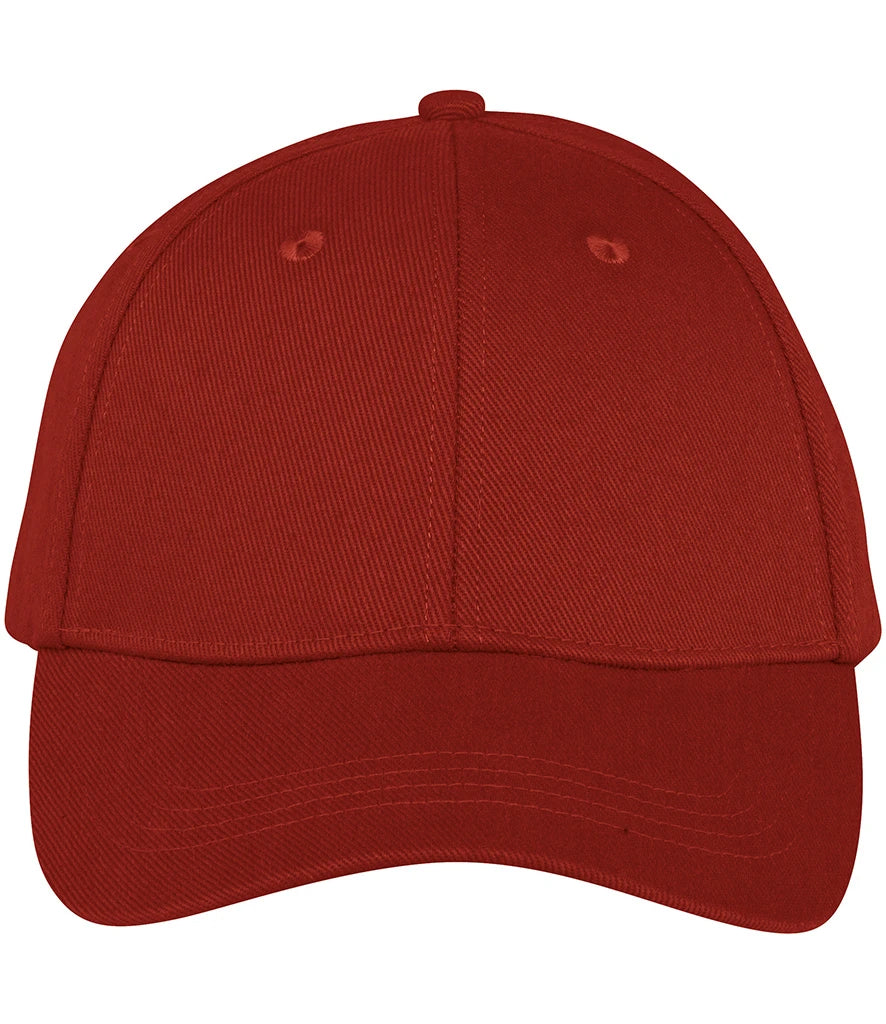 Native Spirit 6 Panel Cap — Burnt Brick