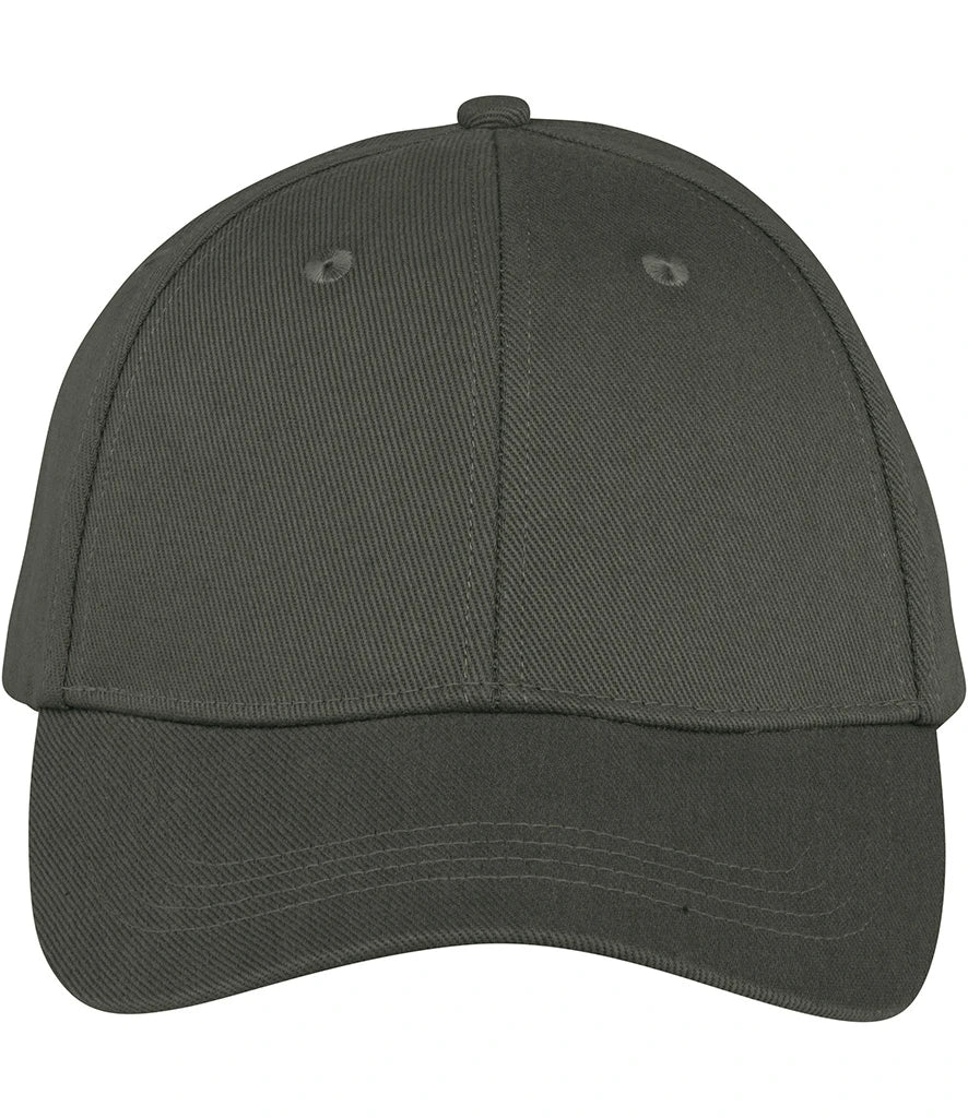 Native Spirit 6 Panel Cap — Organic Khaki