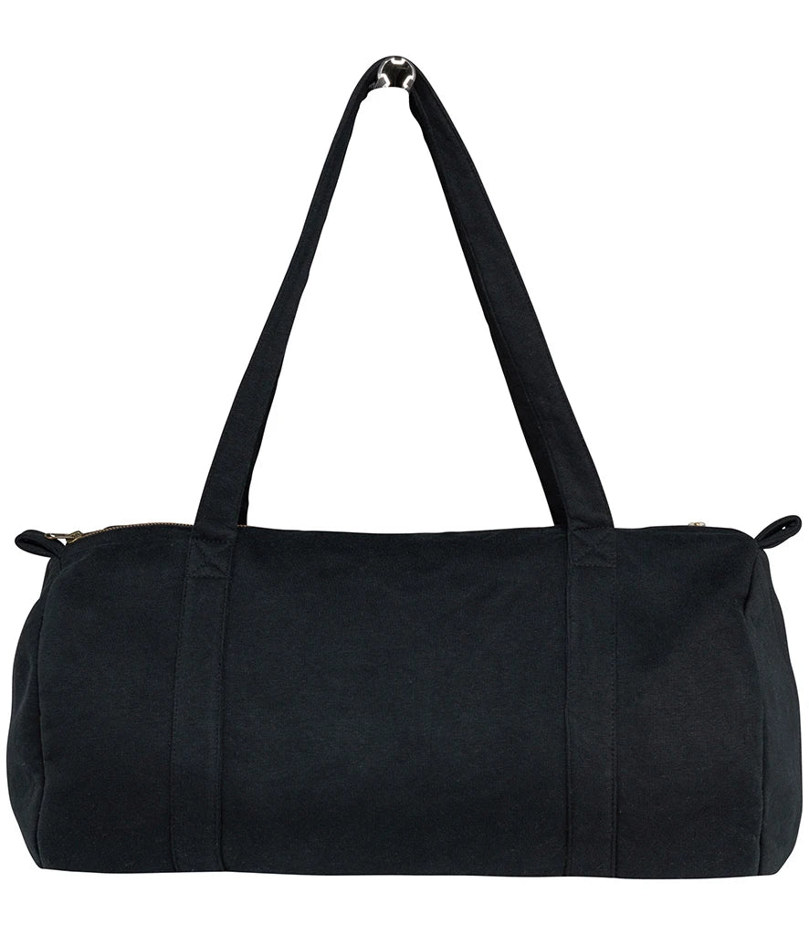 Native Spirit Fleece Duffle Bag — Black