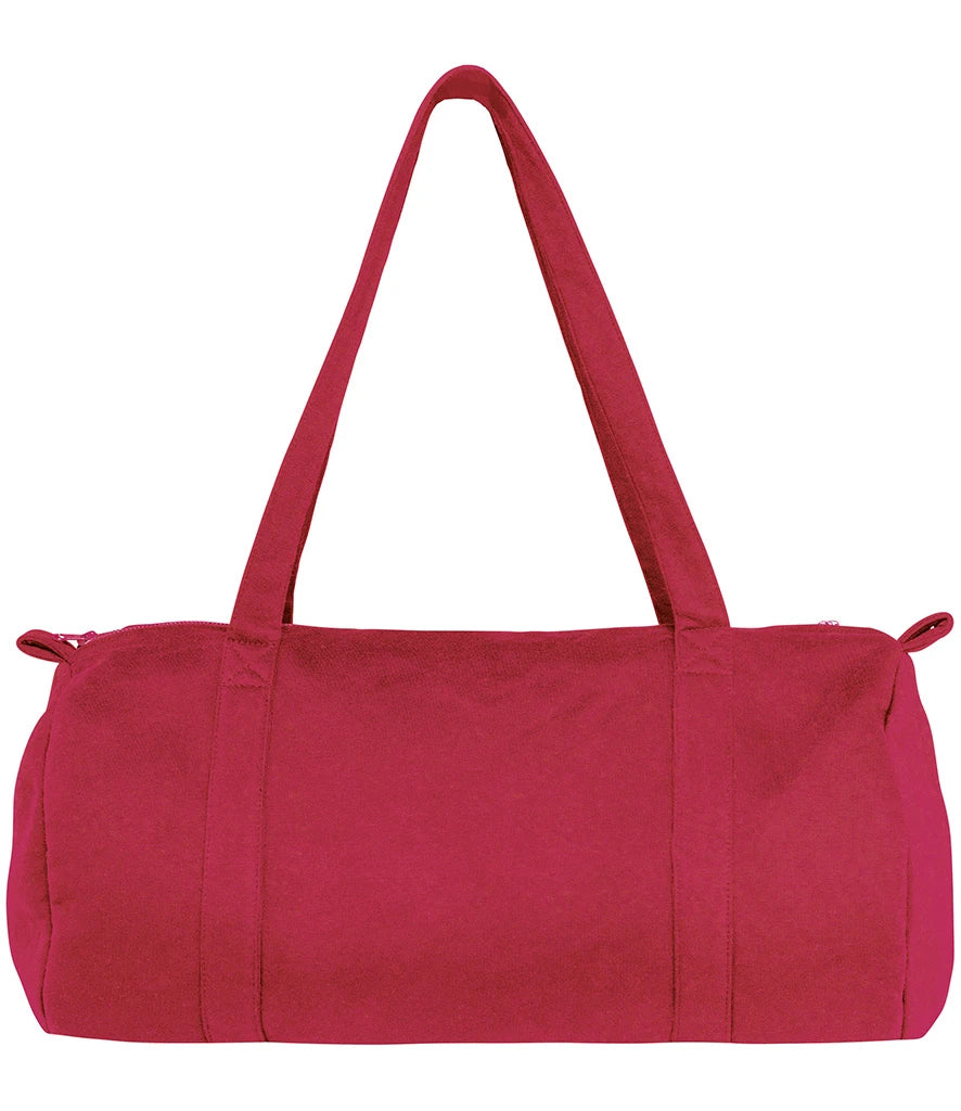 Native Spirit Fleece Duffle Bag — Hibiscus Red