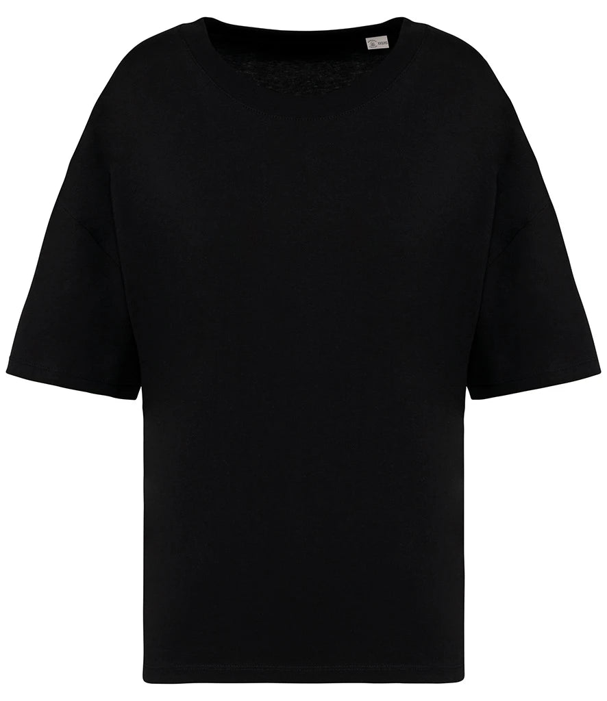Native Spirit Ladies Oversized T-Shirt — Black
