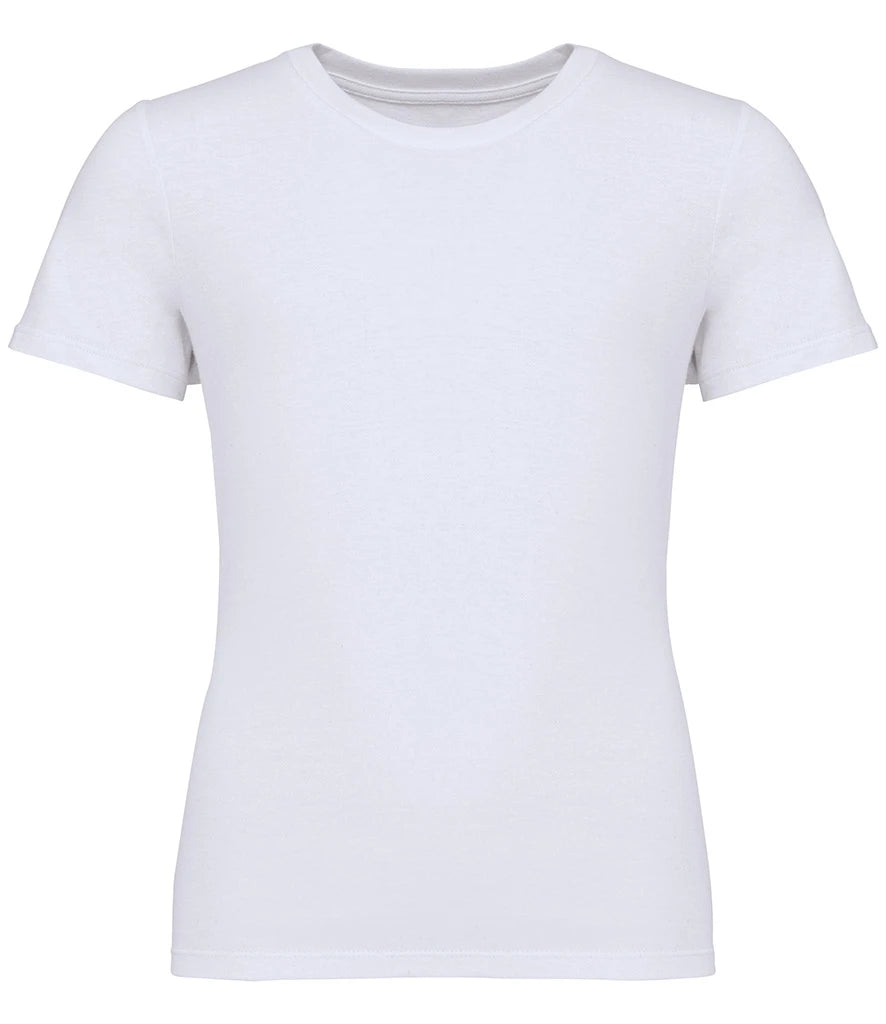 Native Spirit Kids Dropped Shoulder T-Shirt — White