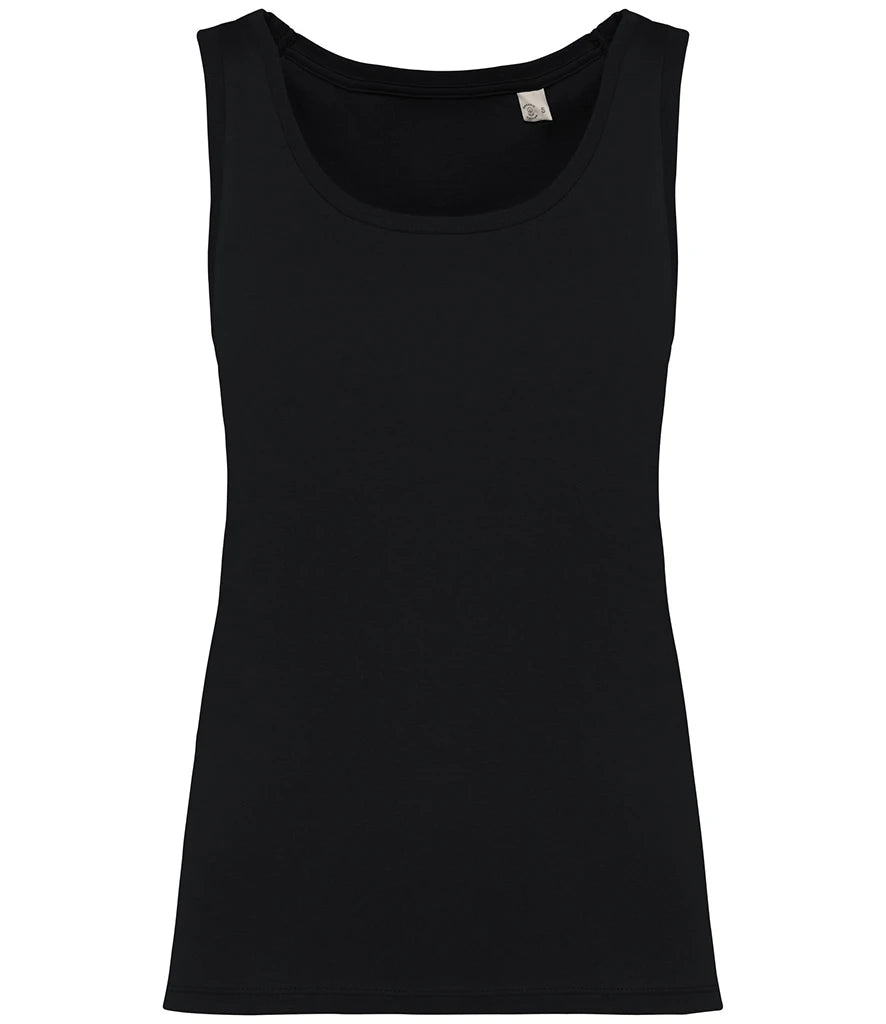 Native Spirit Ladies Tank Top — Black