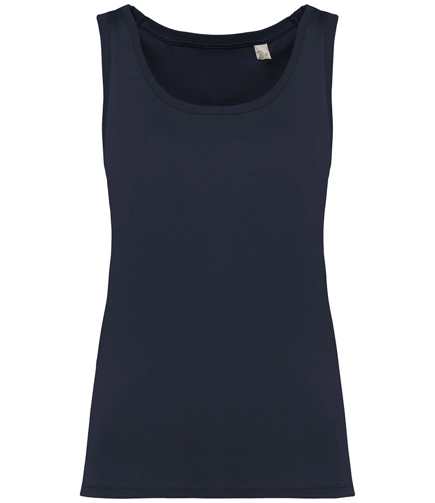 Native Spirit Ladies Tank Top — Navy