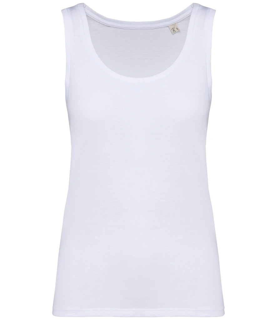 Native Spirit Ladies Tank Top — White