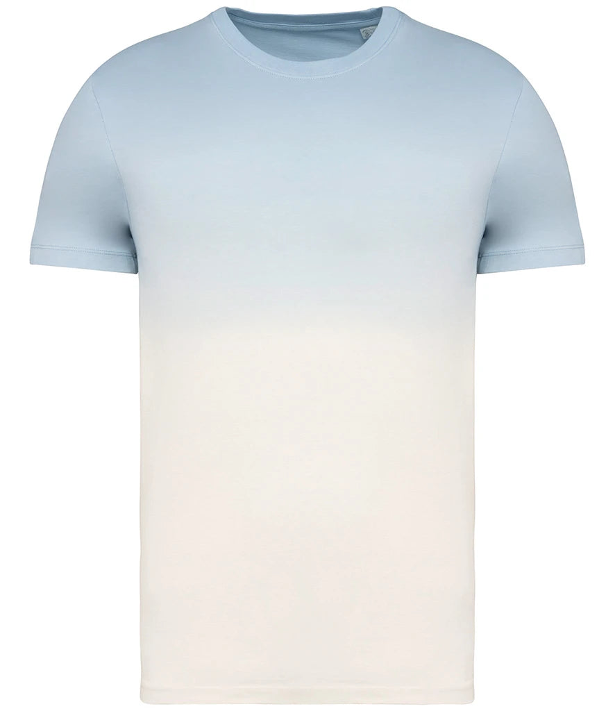 Native Spirit Unisex Dip Dye T-Shirt — Dip Dye Aquamarine